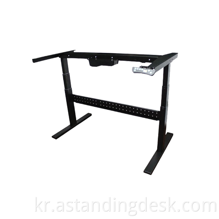 최고의 가격 철 테이블 현대 사무용 가구 높이 조절 식 책상